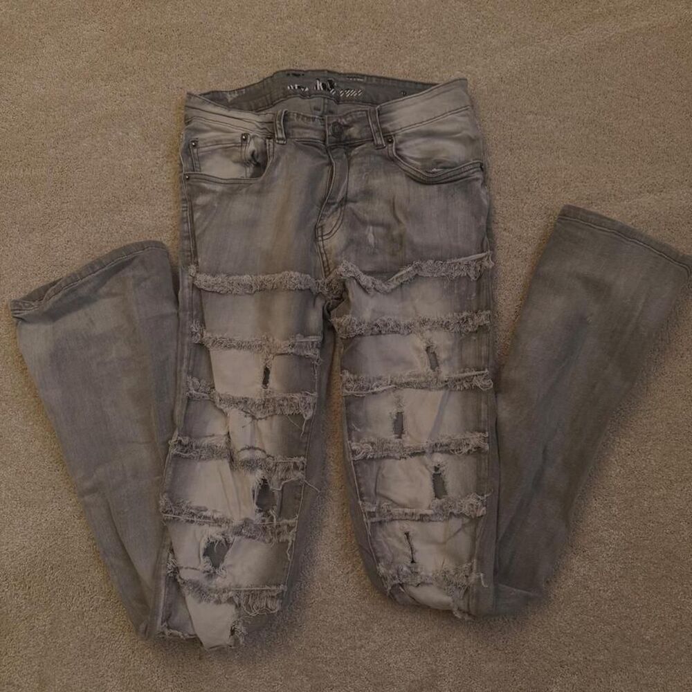 Unbranded Men's Grey Jeans